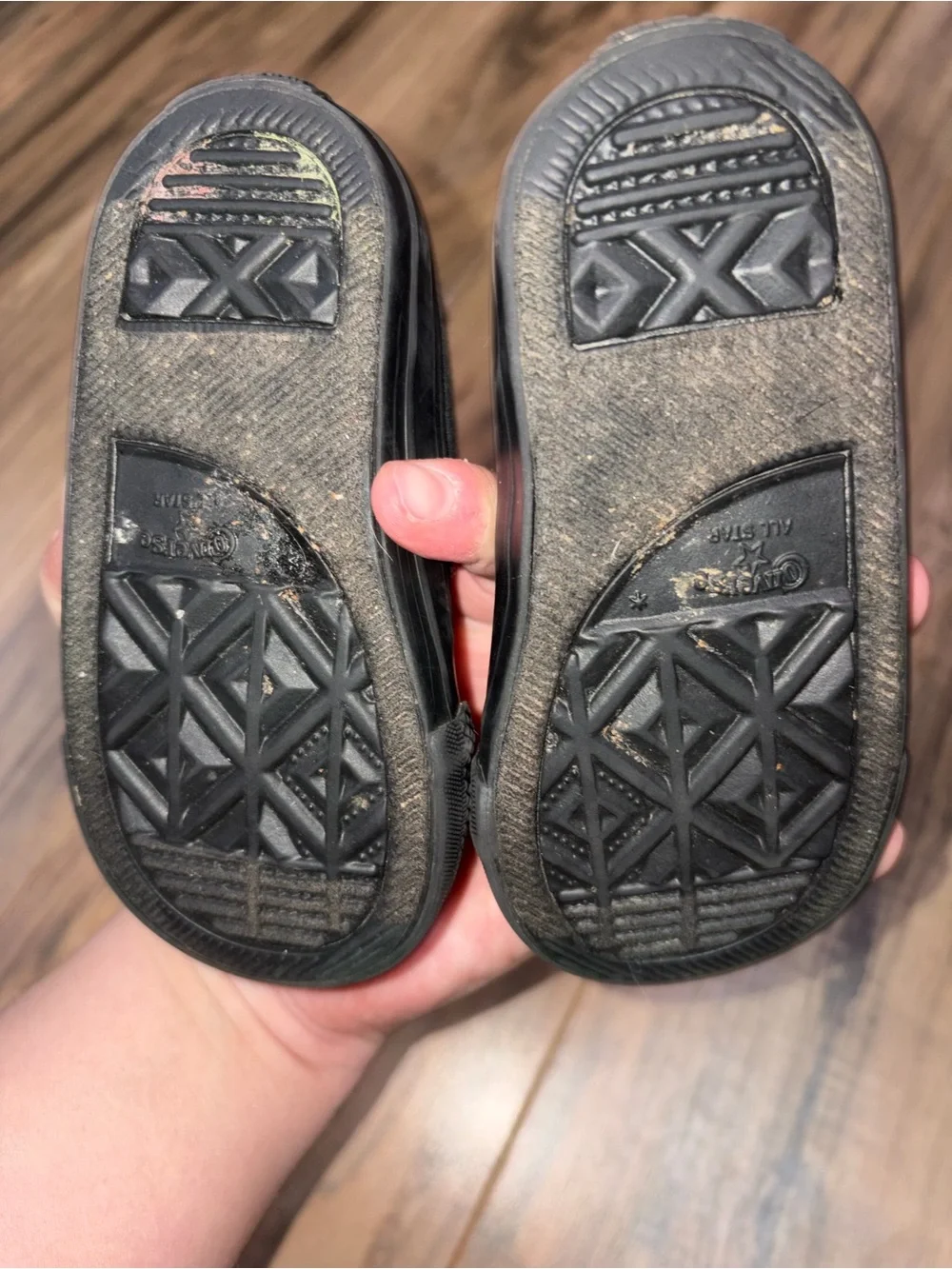 Converse All Stars Solid Black Chuck Taylors Toddler 5 Unisex